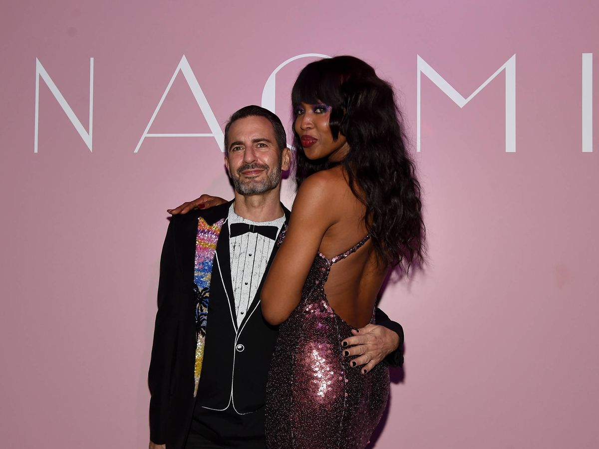 Foto: Marc Jacobs y Naomi Campbell. (Getty)