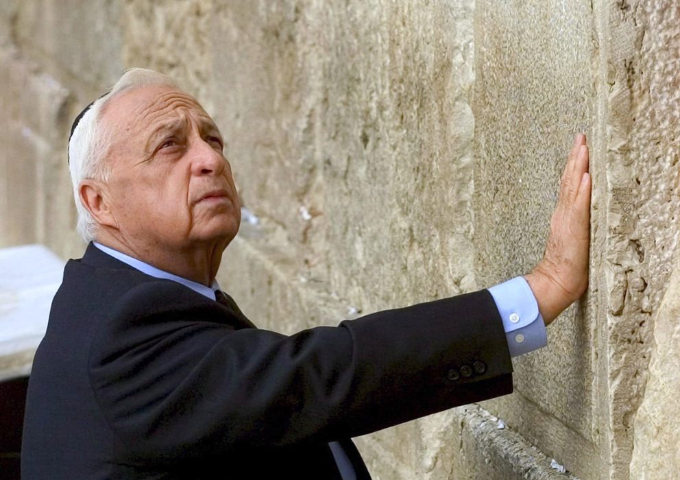 Foto: El ex primer ministro israelí, en Jerusalén, en 2001 (Efe).