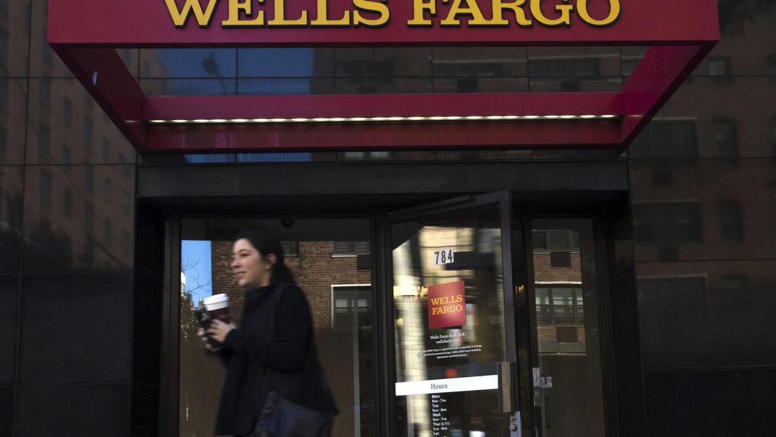 Foto: Sucursal de Wells Fargo en Nueva York (Reuters).