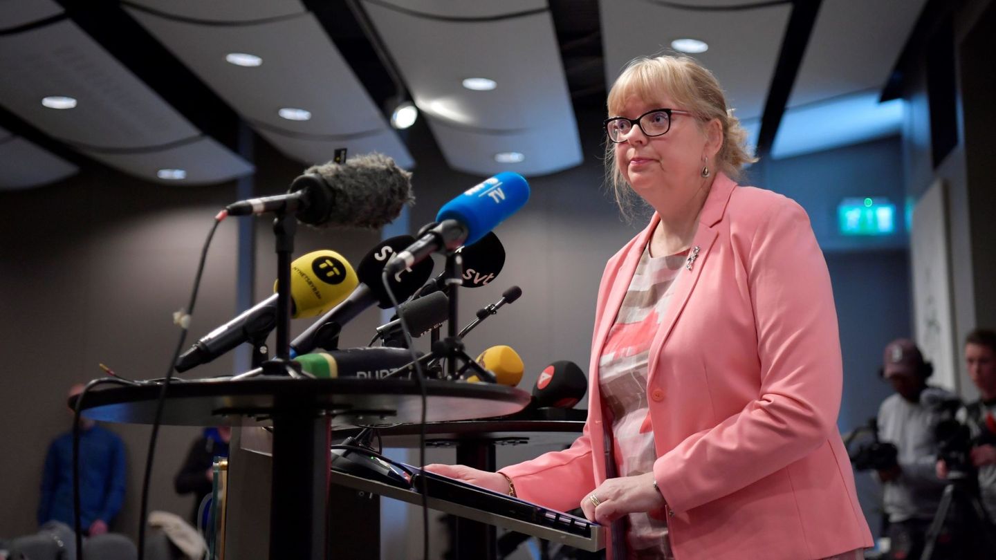 Eva-Marie Persson, fiscal superior adjunta de Suecia. (EFE)
