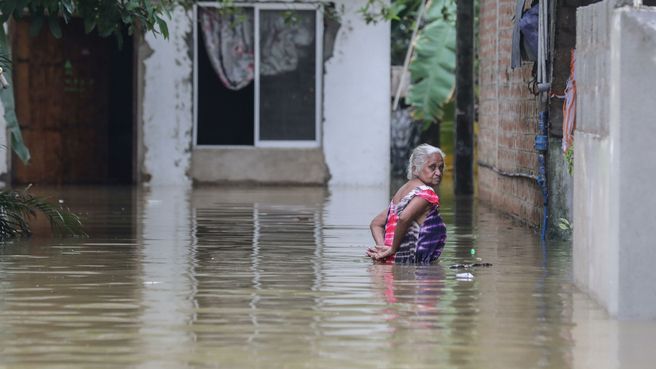 Foto de 10 muertos por las lluvias torrenciales en Sri Lanka
