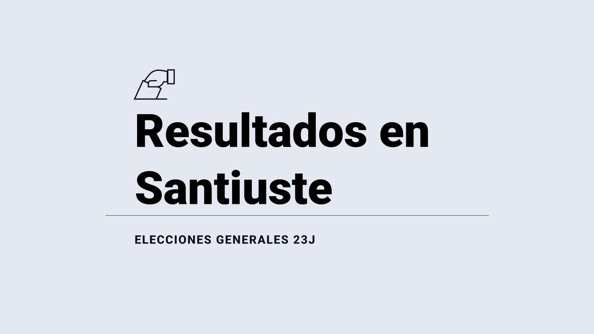 Santiuste, 23J | Resultados, votos, escaños y escrutinio de las elecciones generales del 2023: última hora en directo