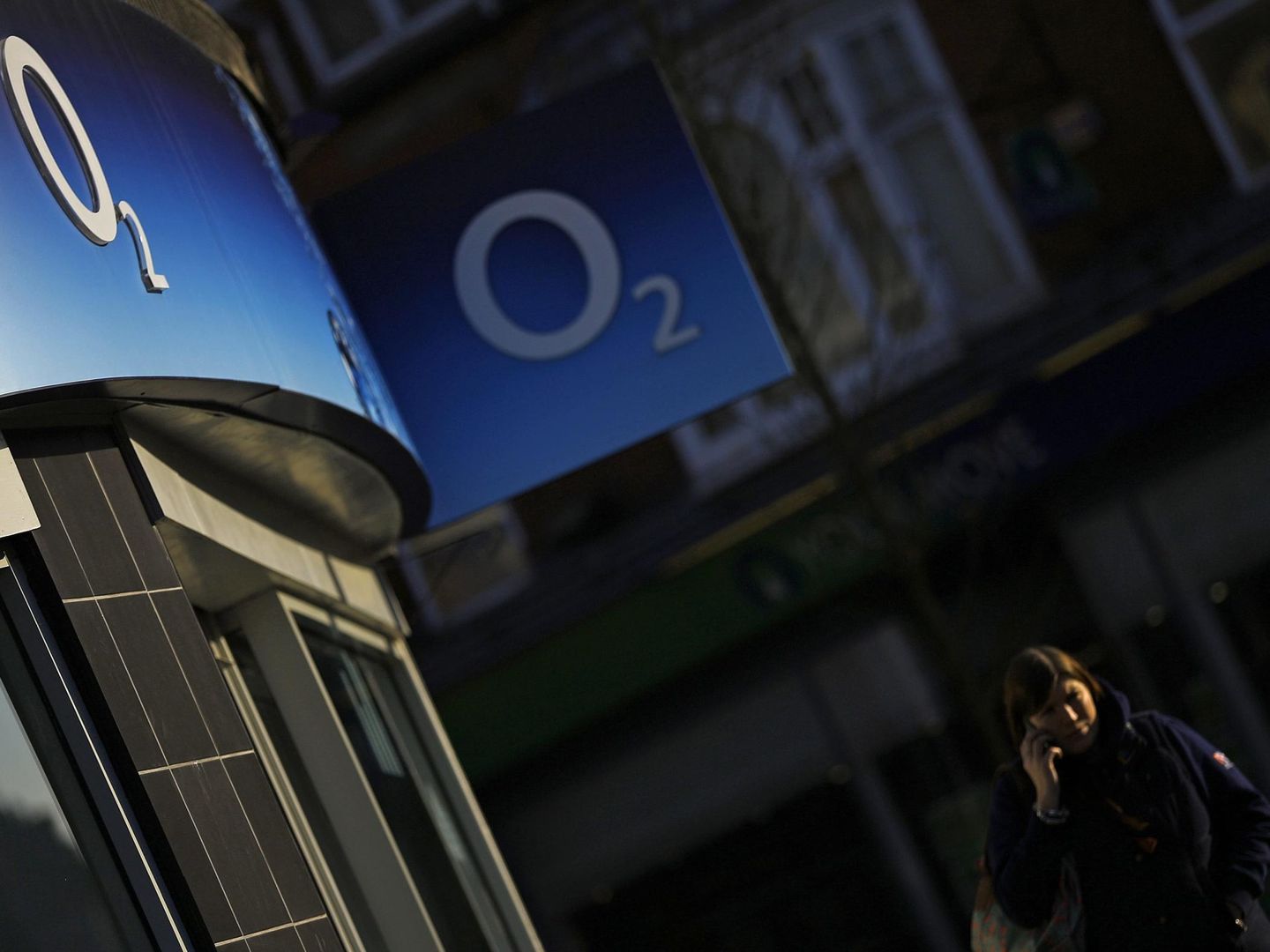 Tienda de O2 en Londres. (Reuters)