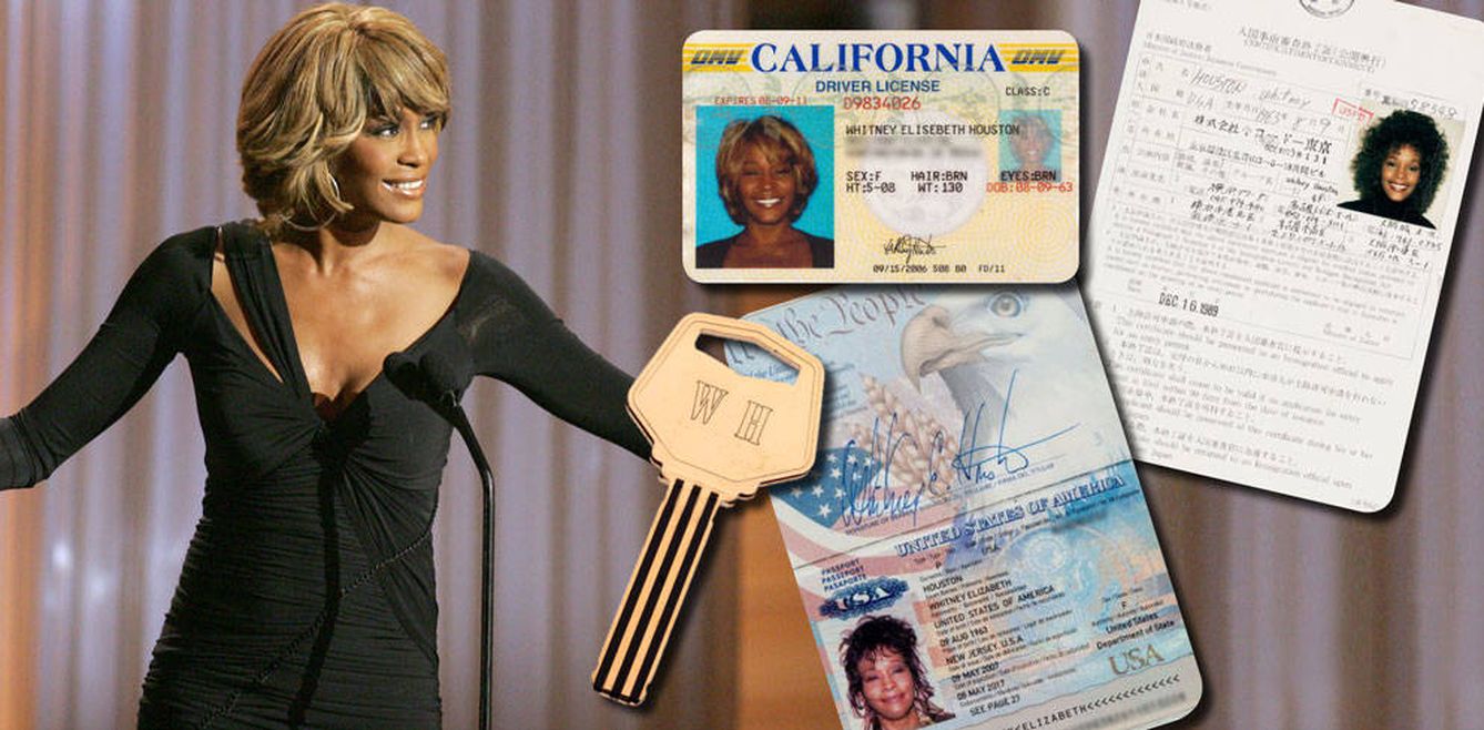 Foto: Whitney Houston en un fotomontaje realizado en Vanitatis