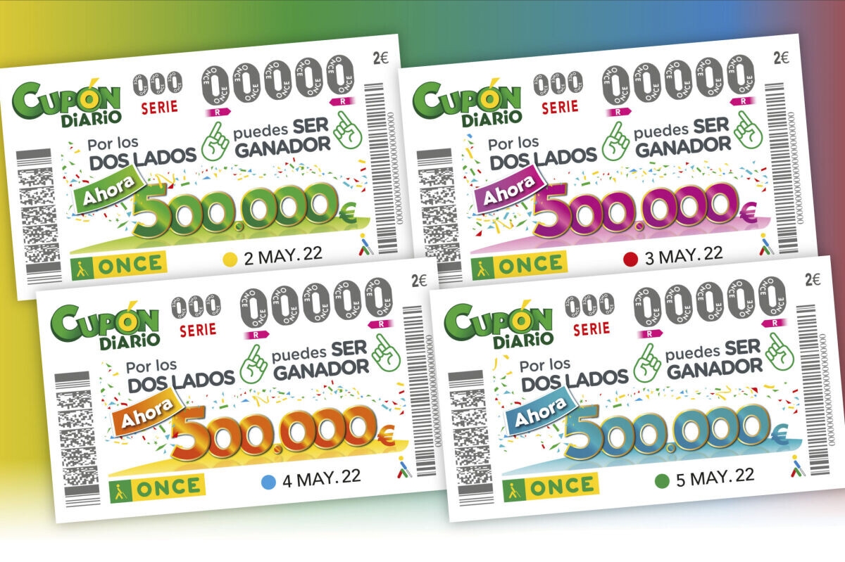 Foto de Cupón Diario de la ONCE de hoy: comprobar resultados del sorteo de 500.000 euros