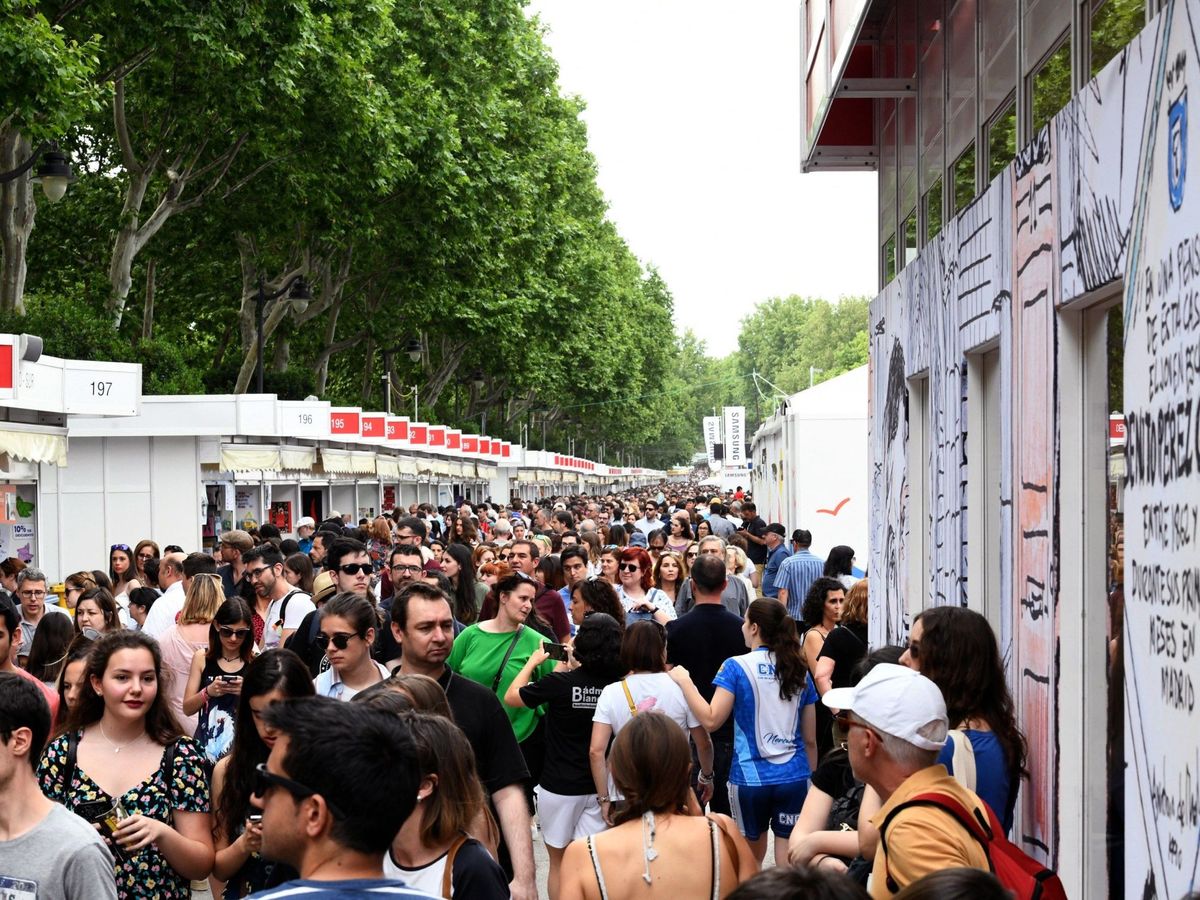 Foto: Feria del libro de Madrid en 2019