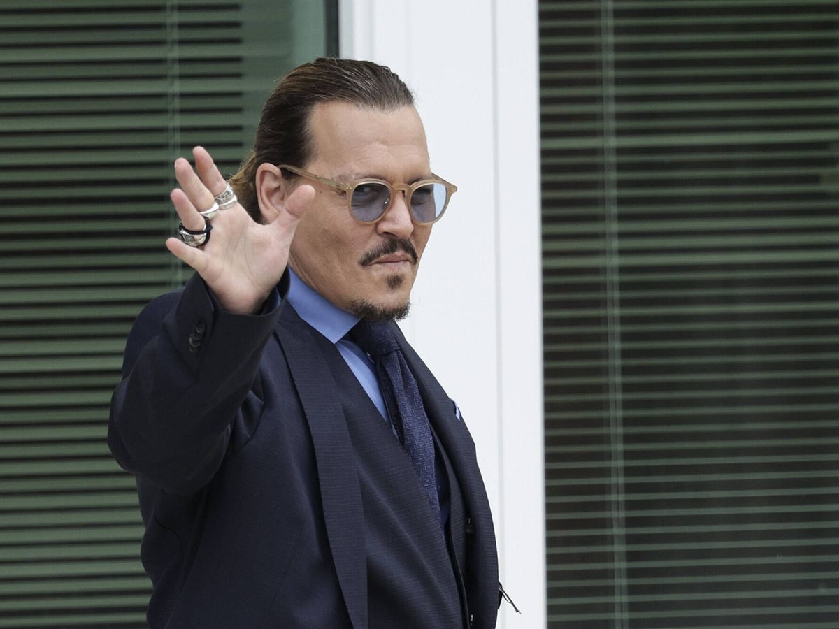 Foto: Johnny Depp, al término del juicio. (Getty/Kevin Dietsch)