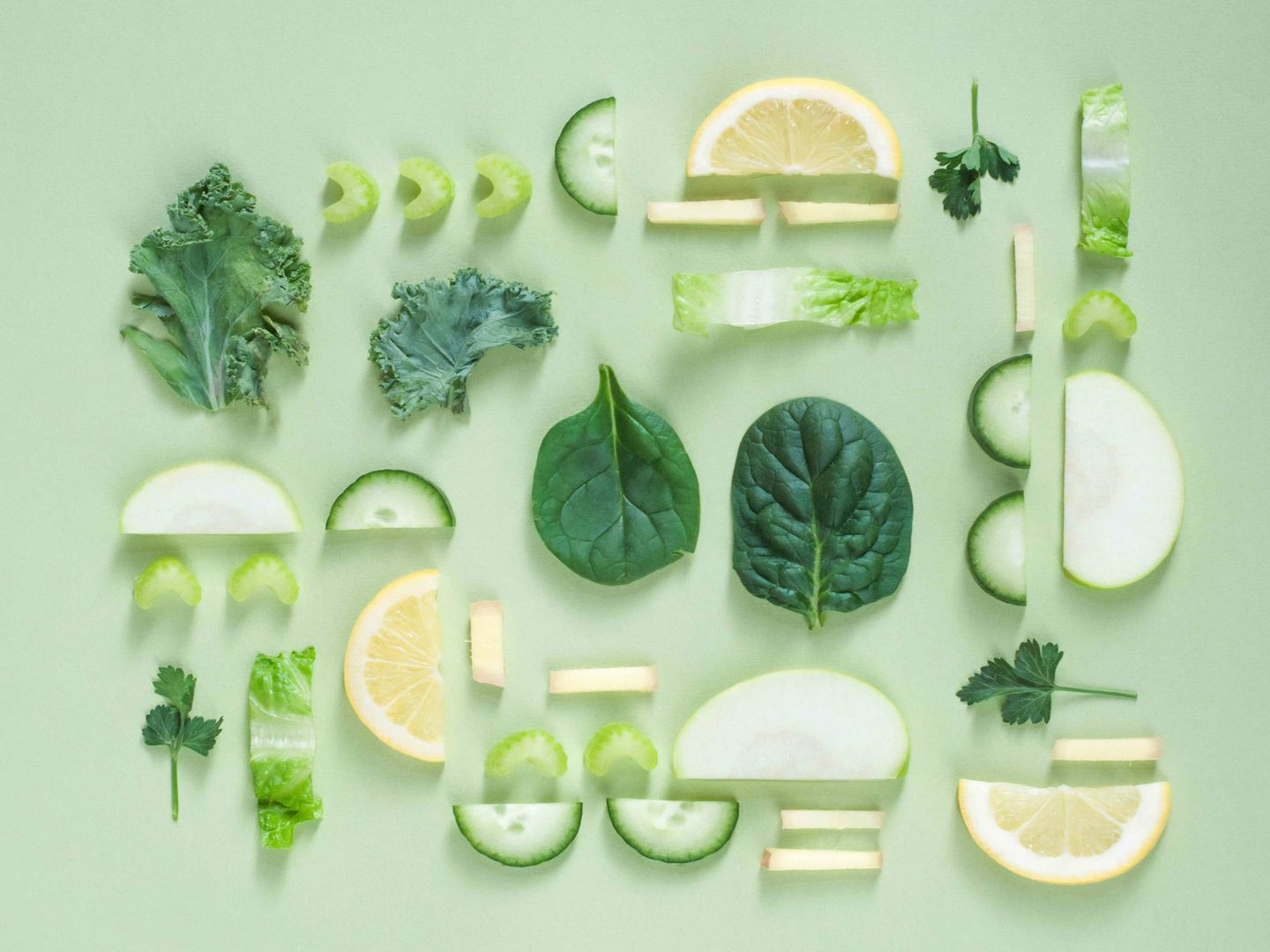 Las verduras de hoja verde contienen mucha vitamina B. (Unsplash)