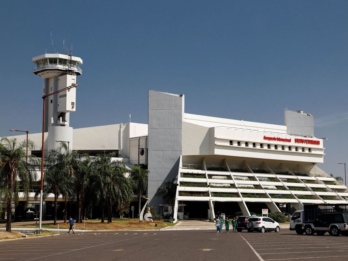 Foto: Fotografía archivo del Aeropuerto Internacional Silvio Pettirossi, en Luque (Paraguay). (EFE)
