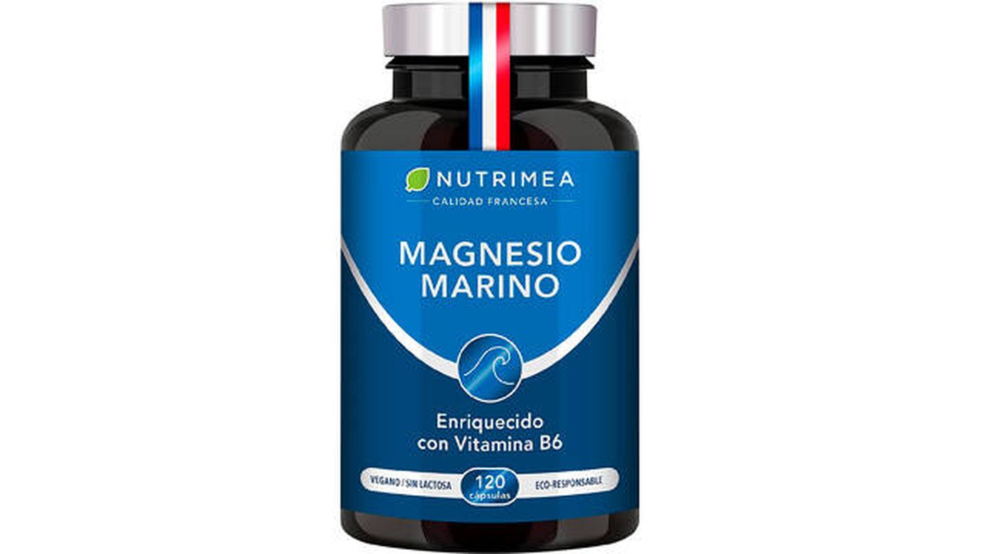 Suplemento de magnesio marino con vitamina B6 de Nutrimea