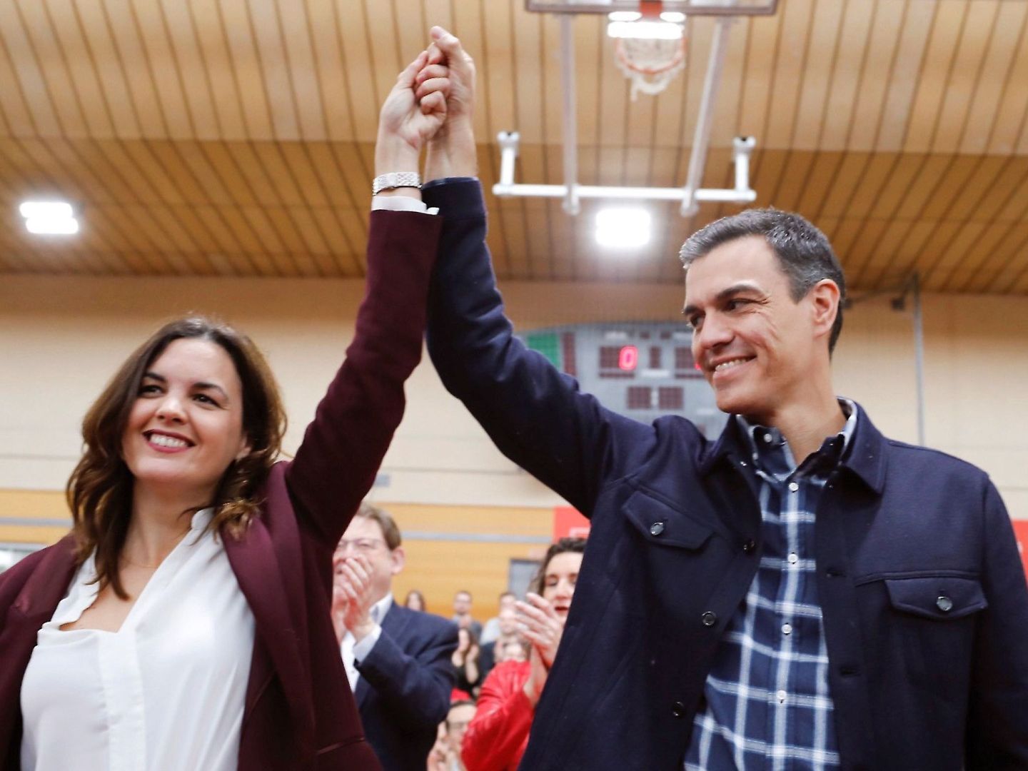 La candidata socialista a la alcaldía de Valencia, Sandra Gómez. (EFE)