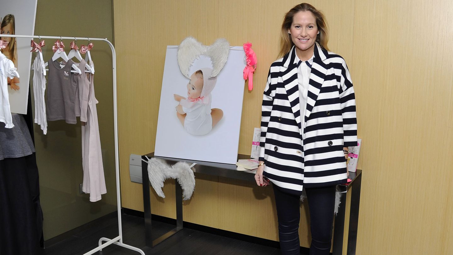 Fiona Ferrer presenta su línea de ropa para bebé 'Waku baby'