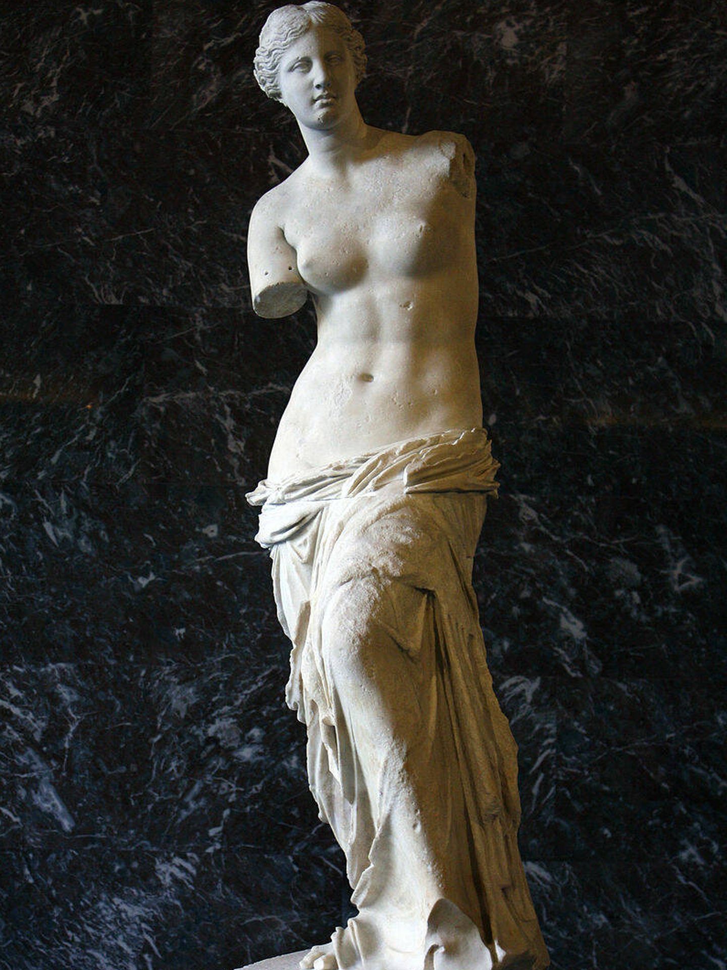 La famosa Venus de Milo.