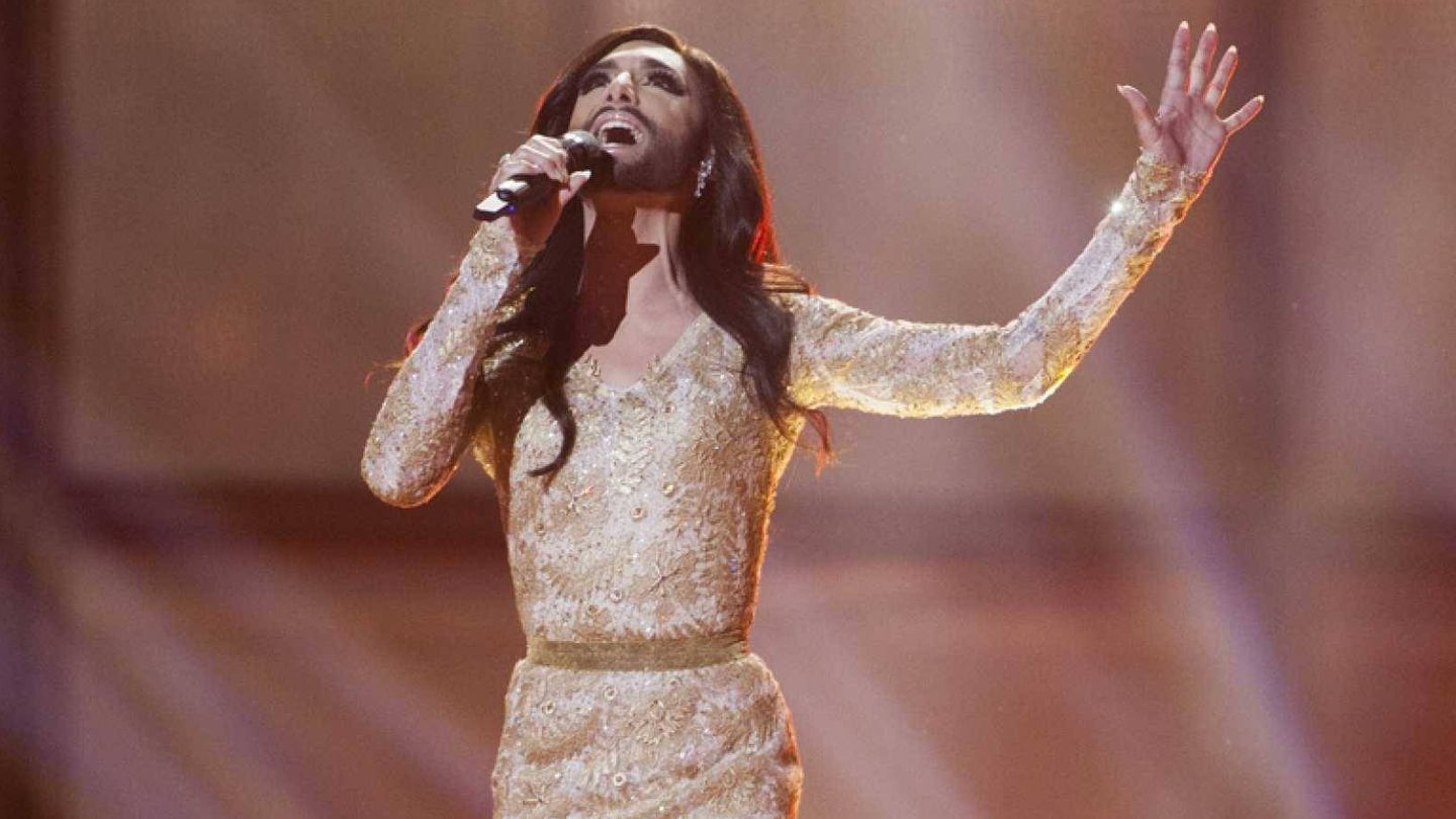 Conchita Wurst, ganadora de 'Eurovisión 2014'. (RTVE)