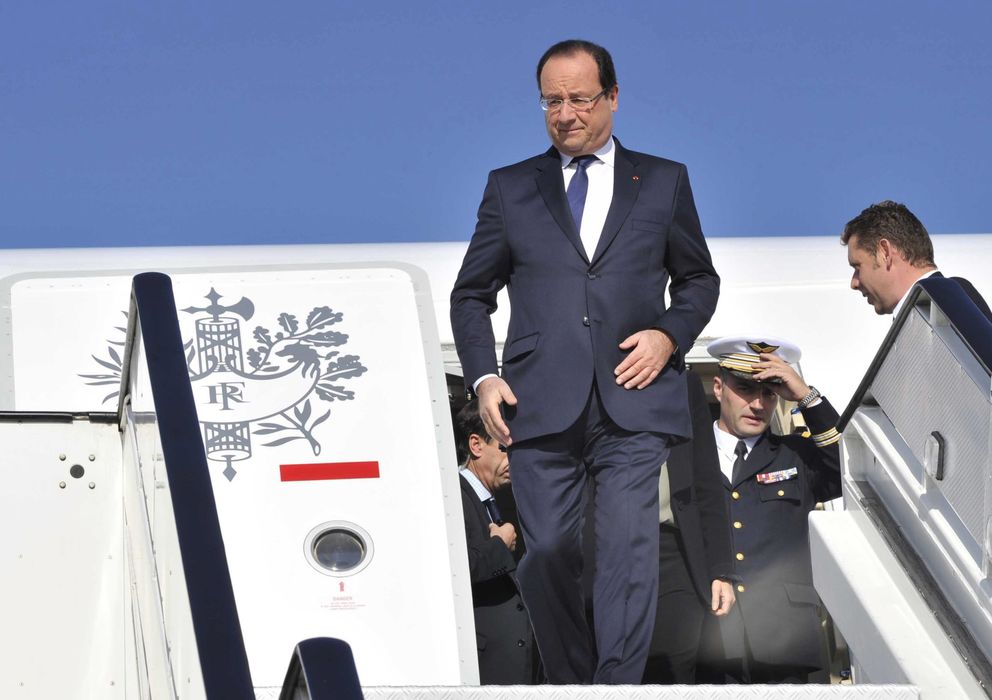 Foto: François Hollande tratará de evitar una huelga en el fútbol francés.