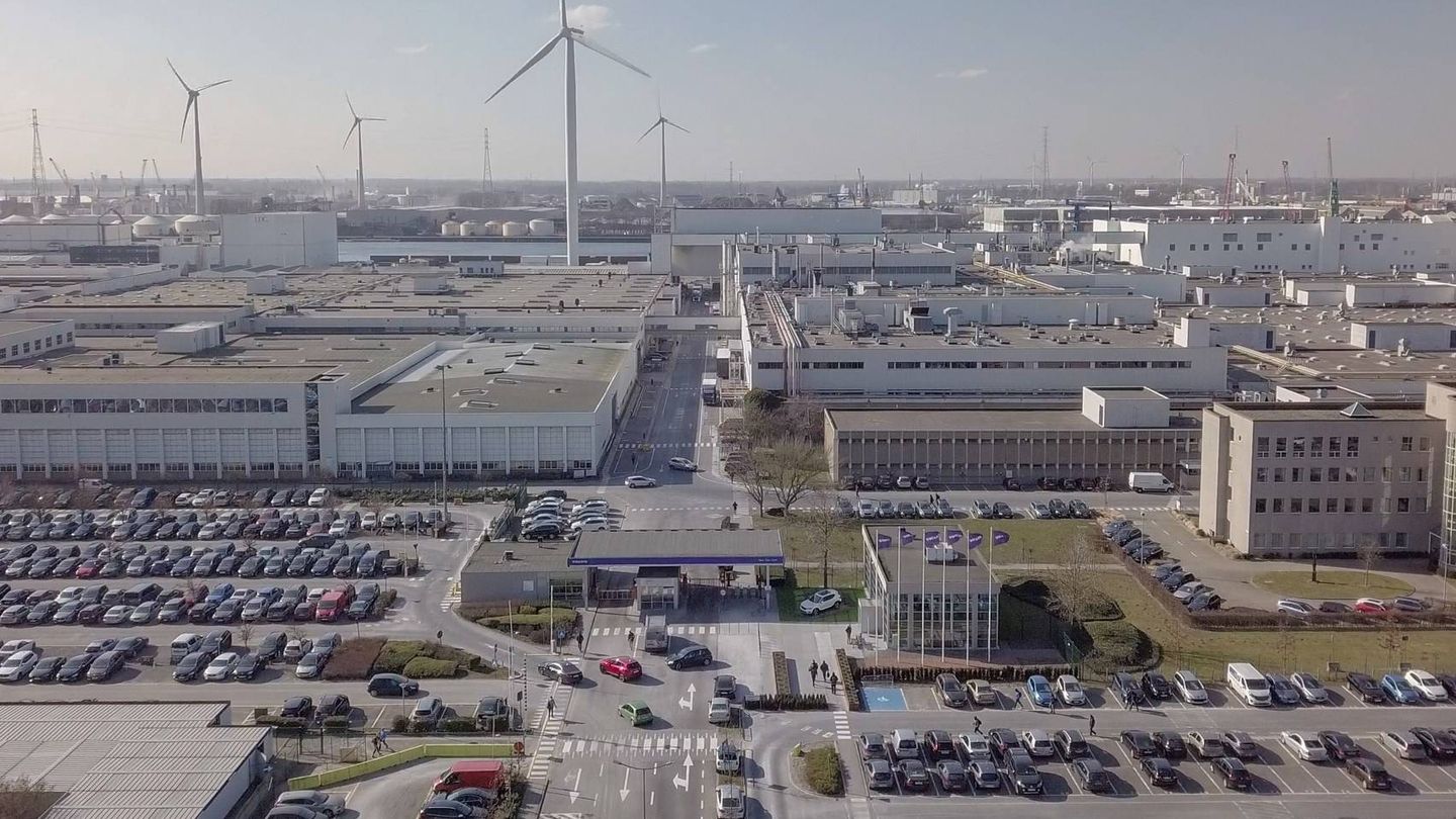 Esta es la moderna planta de Volvo Cars en la localidad belga de Gante.