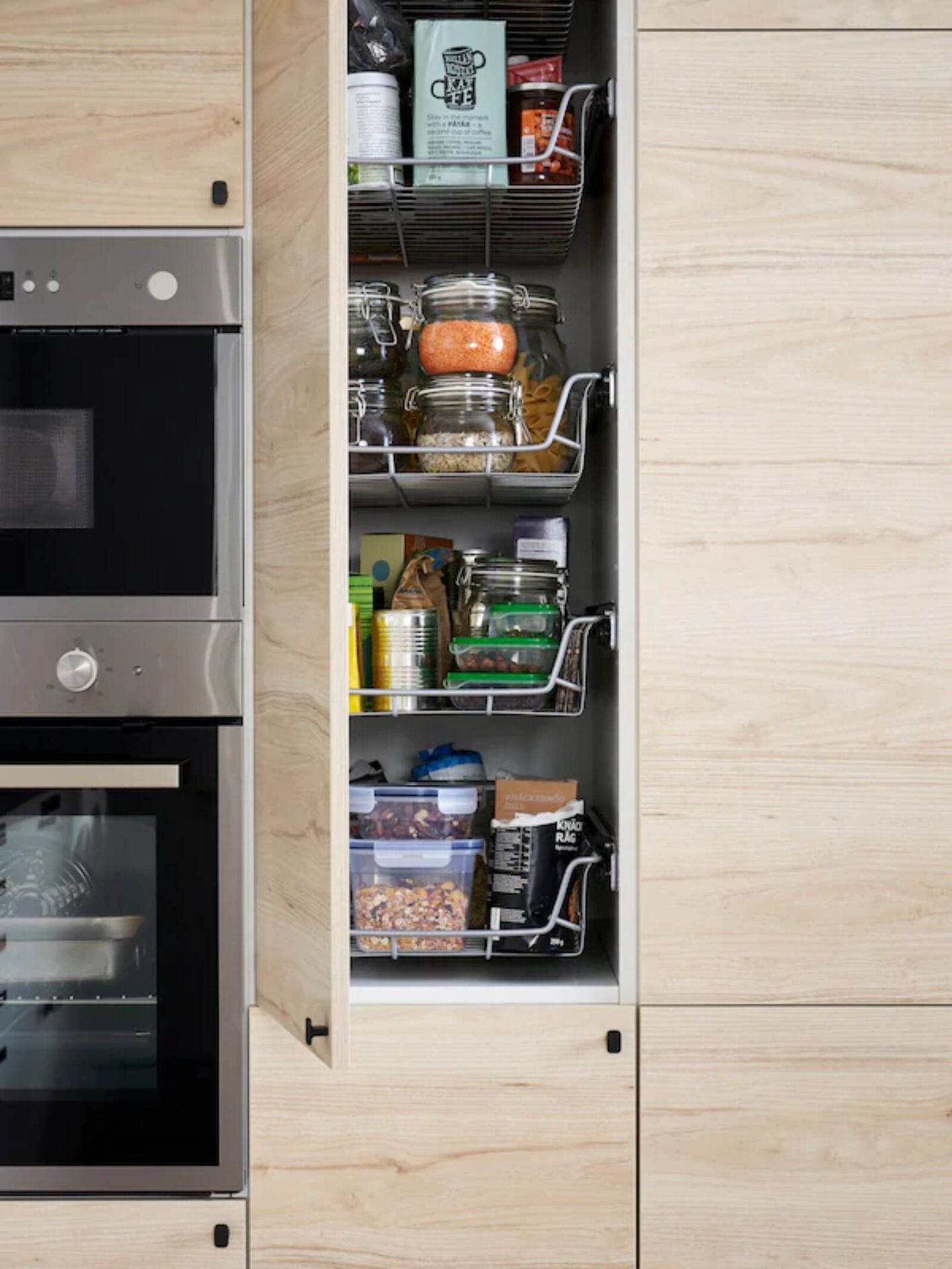 Ideas de Ikea para cocinas ordenadas. (Cortesía)