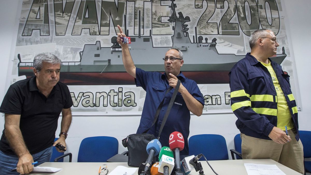 Navantia anuncia movilizaciones porque sus trabajadores "no se fían" de este Gobierno