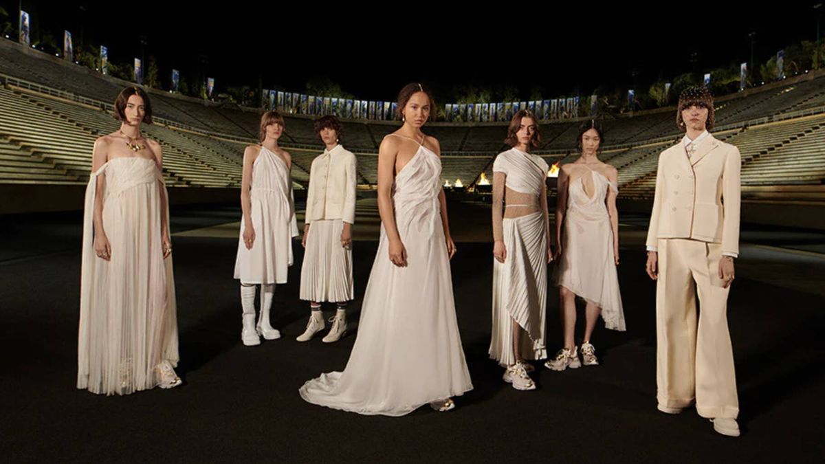 El desfile olímpico de Dior