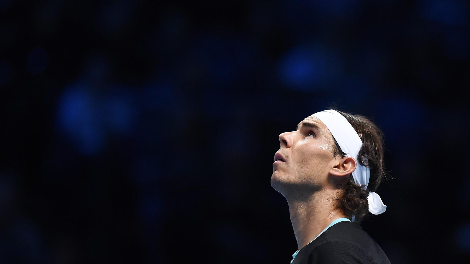 Foto: Rafa Nadal en un momento de la semifinal ante Djokovic.