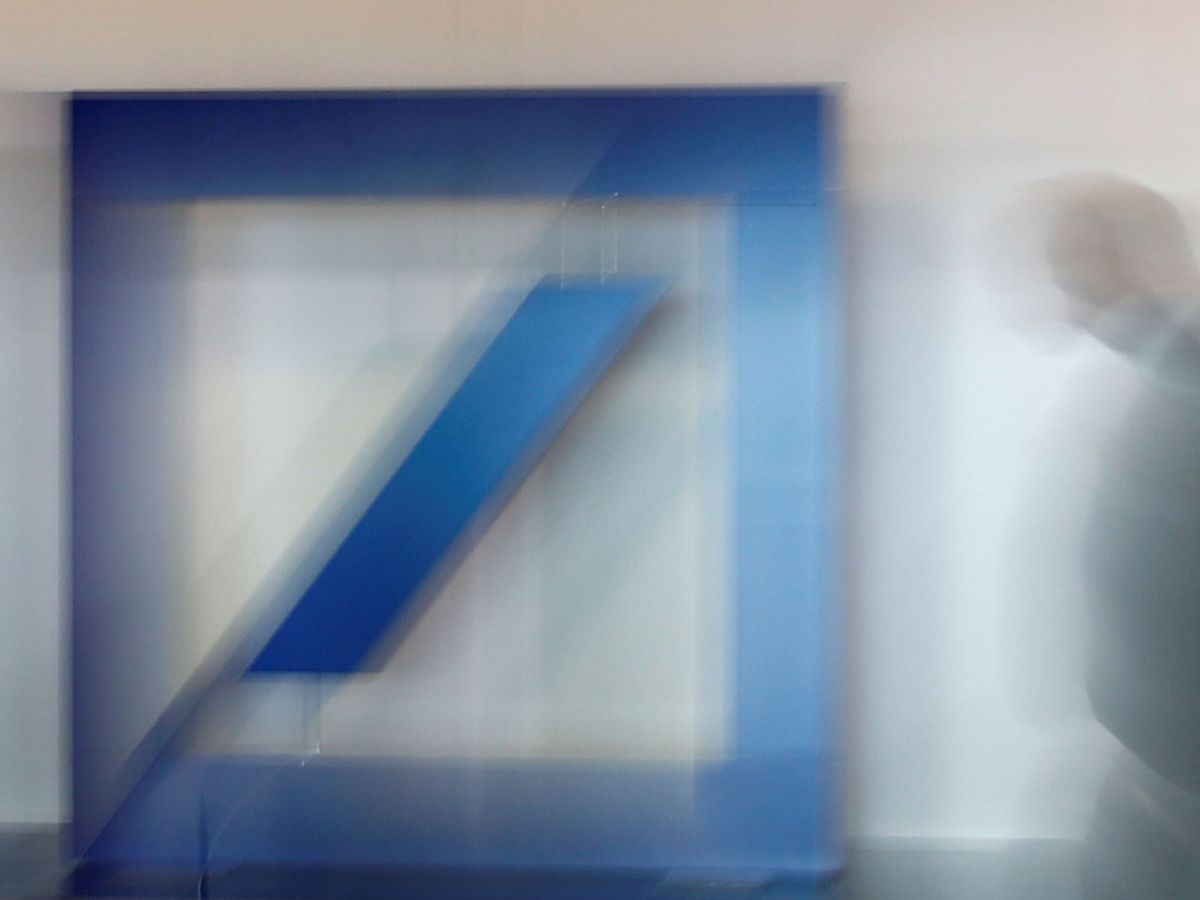 Foto: Logo de Deutsche Bank. (Reuters)