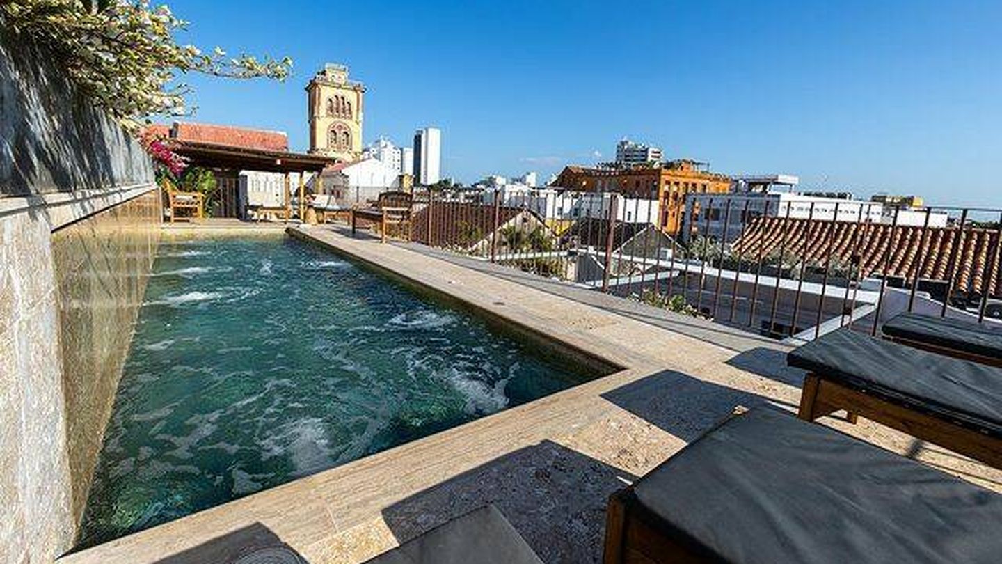 La espectacular piscina de Casa Don Luis. (Instagram/@casadonluisbyfaranda)
