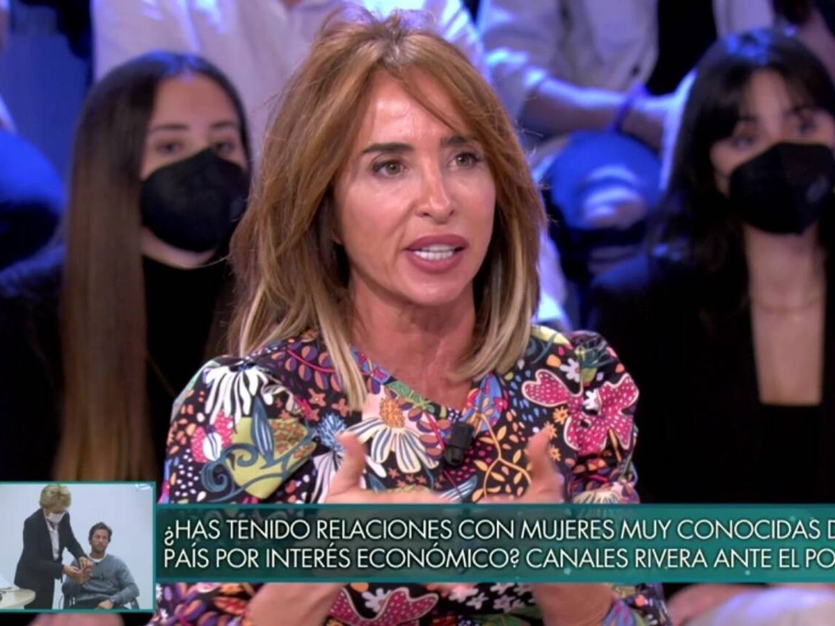 Foto: María Patiño, en 'Sábado Deluxe'. (Telecinco).