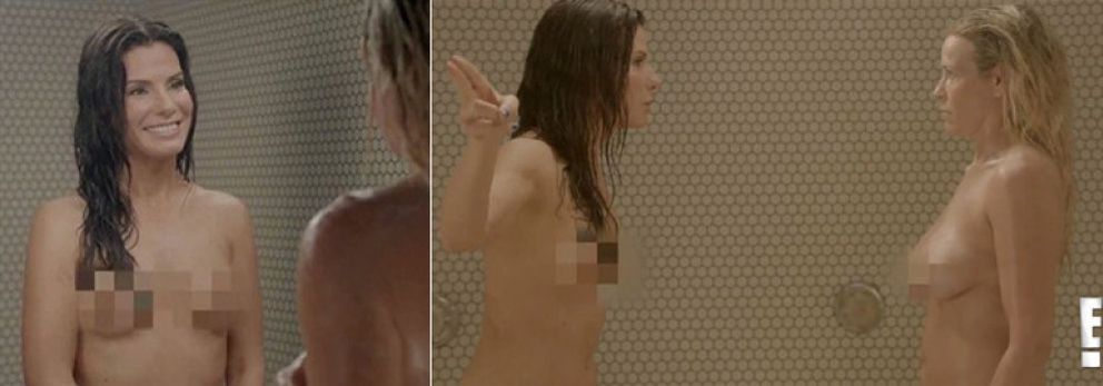 Foto: Sandra Bullock, desnuda en la ducha en la televisión estadounidense