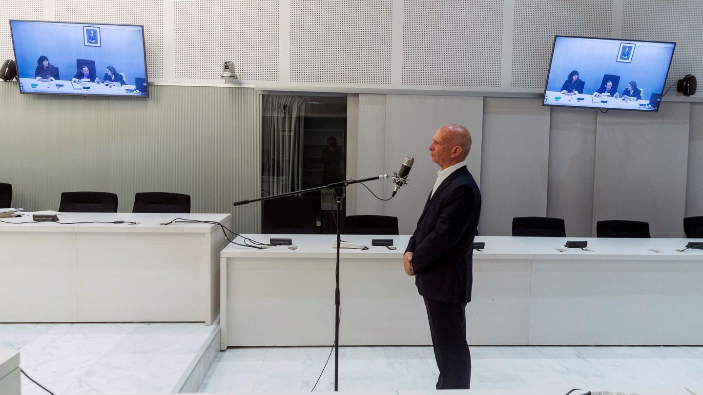 Hugo Carvajal declara en la Audiencia Nacional.(EFE)
