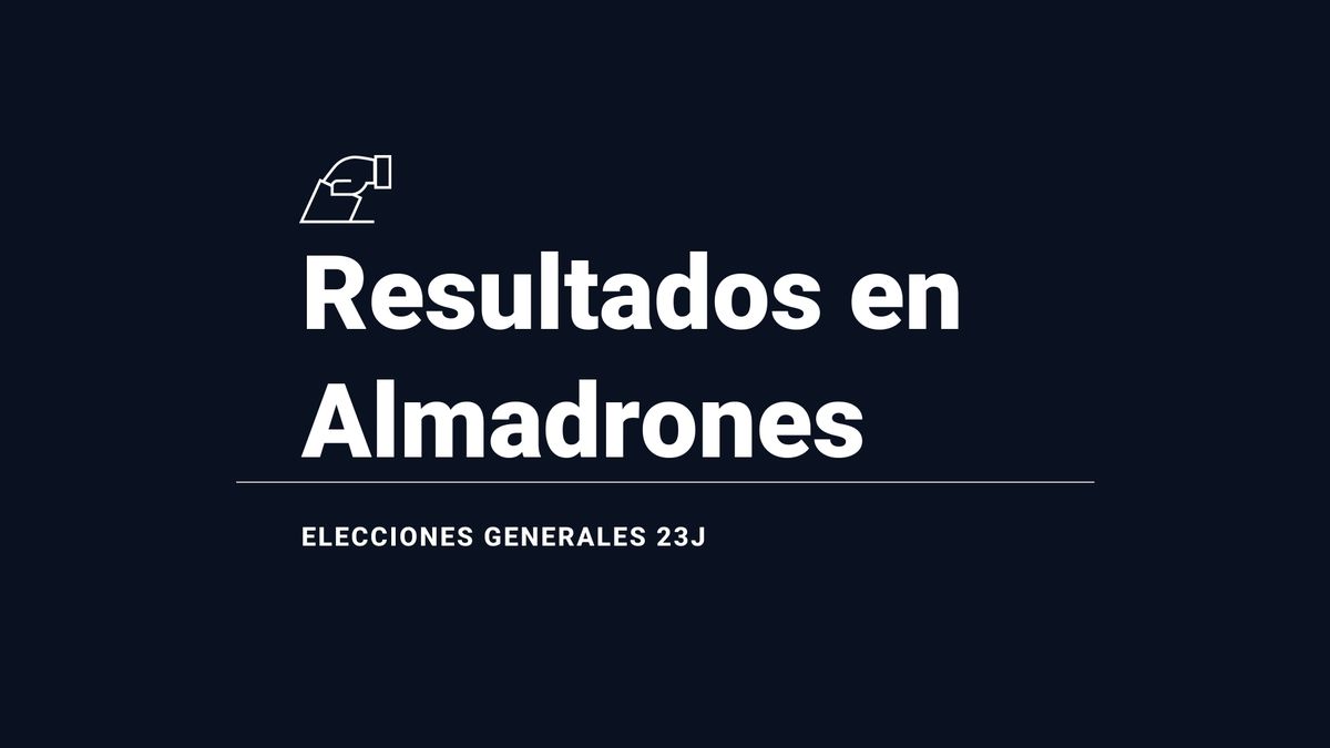 Resultados, votos y escaños en directo en Almadrones de las elecciones del 23 de julio: escrutinio y ganador