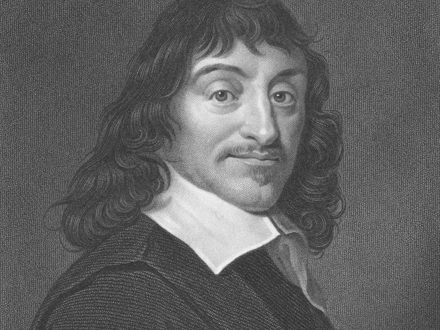 Grabado de René Descartes en 1850. (iStock)