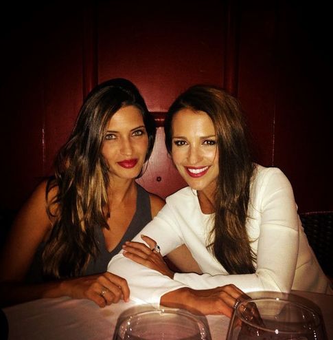 Foto: Sara Carbonero y Paula Echevarría en la imagen que la actriz subió a su Instagram