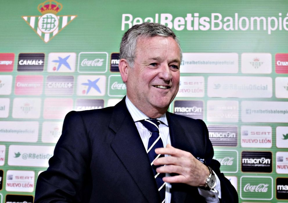 Foto: Manuel Domínguez, nuevo presidente del Real Betis (EFE).