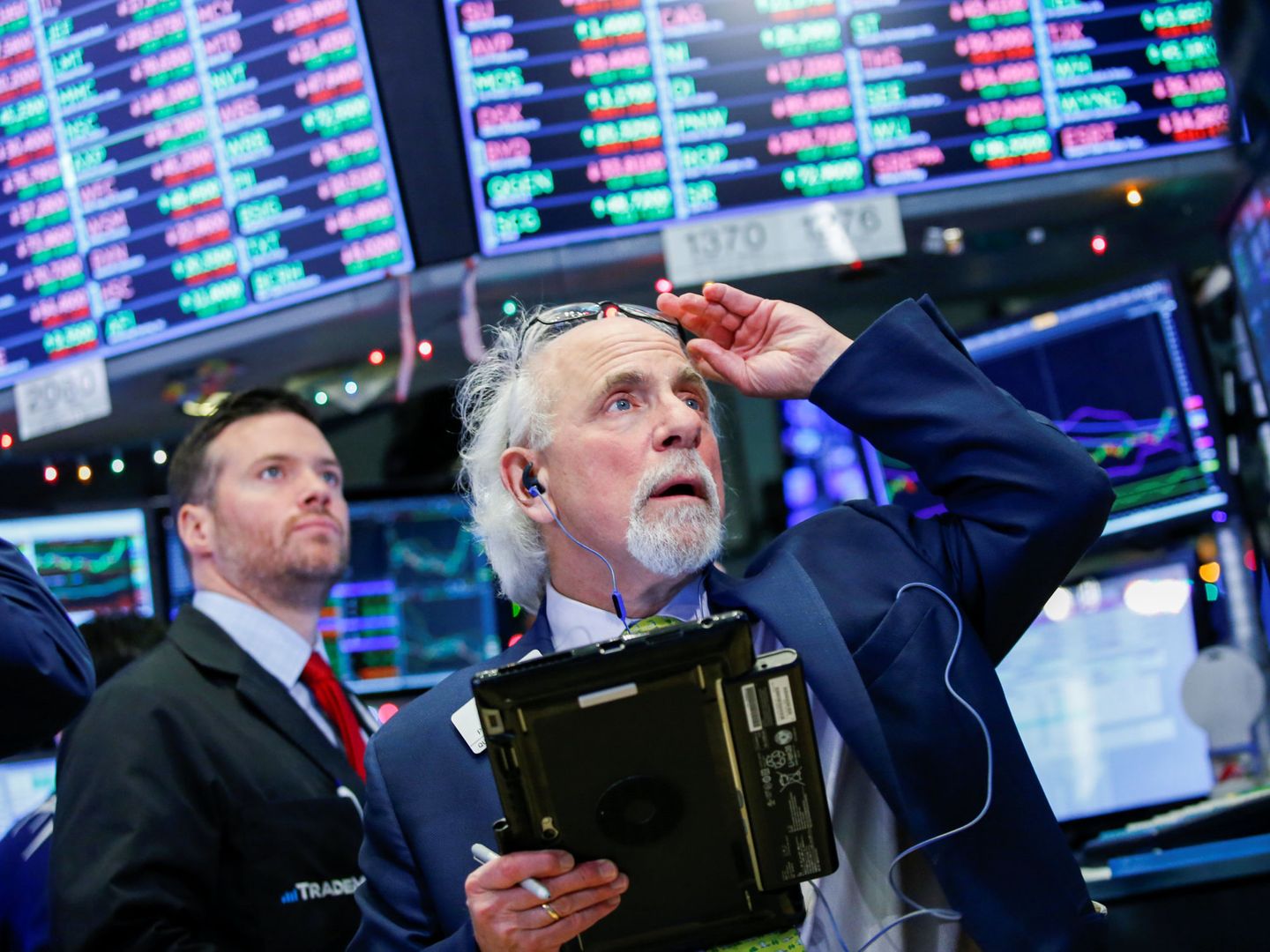 Un 'trader' en Wall Street este diciembre. (Reuters)