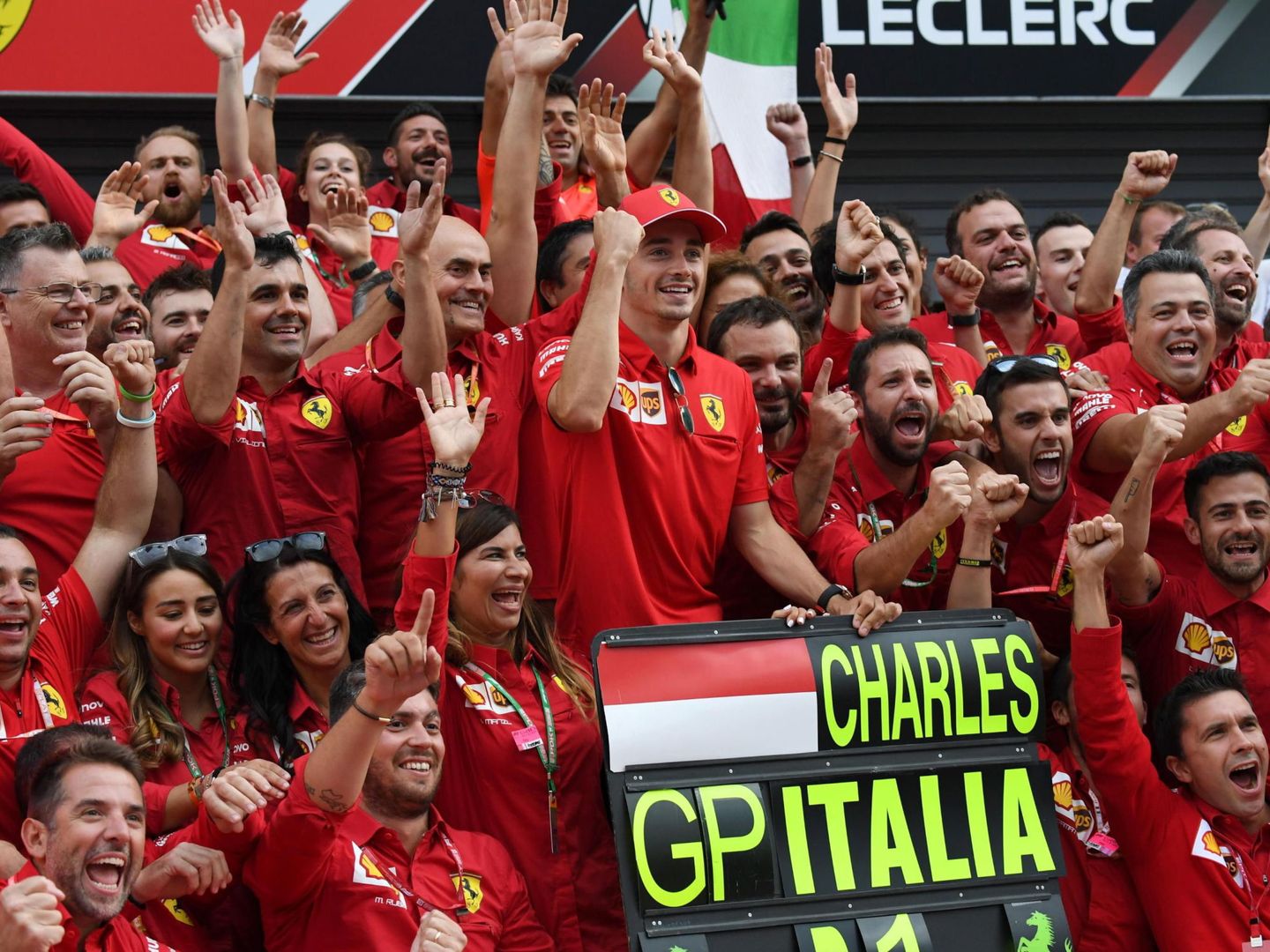 Charles Leclerc devolvió Monza a Ferrari con su victoria el pasado domingo. (EFE)