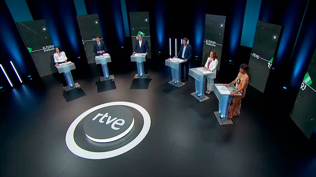 Debate elecciones Andalucía. (RTVE)