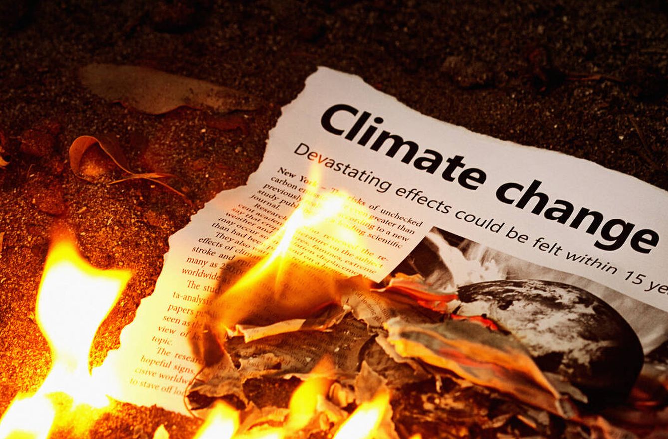 El negacionismo del cambio climático no ha desaparecido. (iStock)