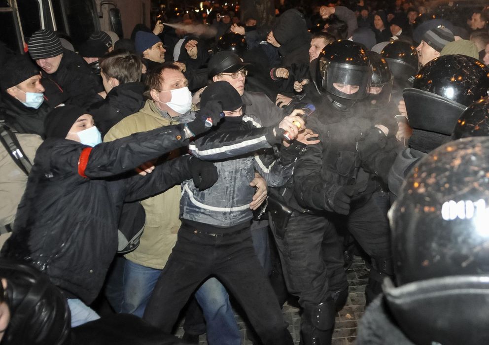 Foto: Enfrentamientos en Donetsk durante la noche (Reuters)