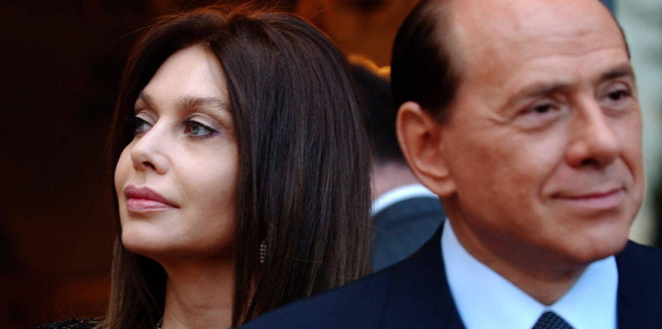 Verónica Lario y Berlusconi en una imagen de archivo (Gtres)