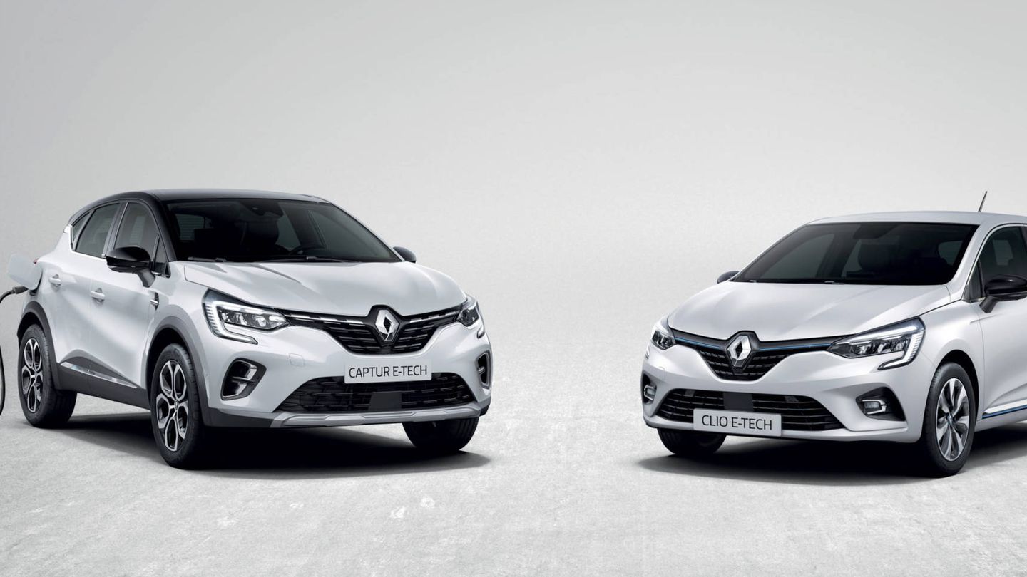 El nuevo Renault Captur tendrá versión híbrida enchufable y el Clio solo híbrida. 