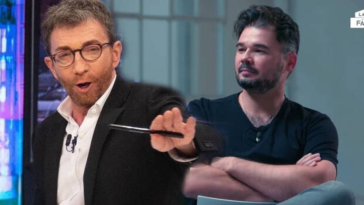Los inesperados dardos de Gabriel Rufián y 'Soy una pringada' contra Pablo Motos ('El hormiguero')