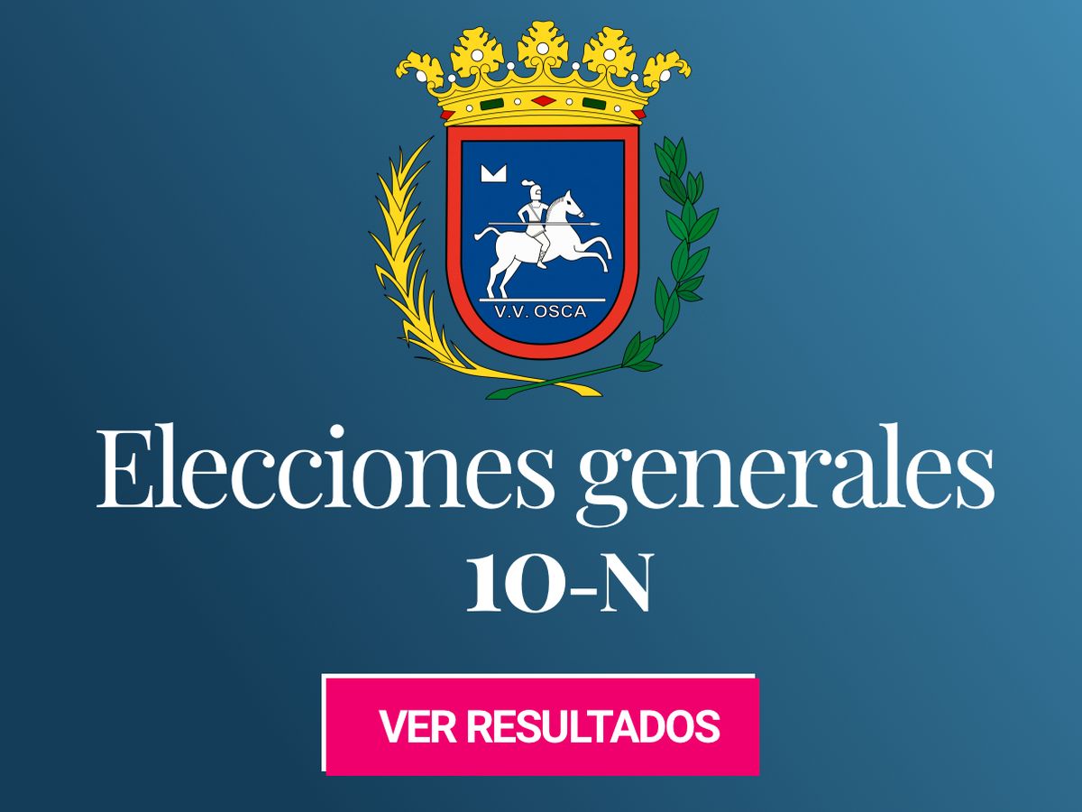 Foto: Elecciones generales 2019 en Huesca. (C.C./EC)