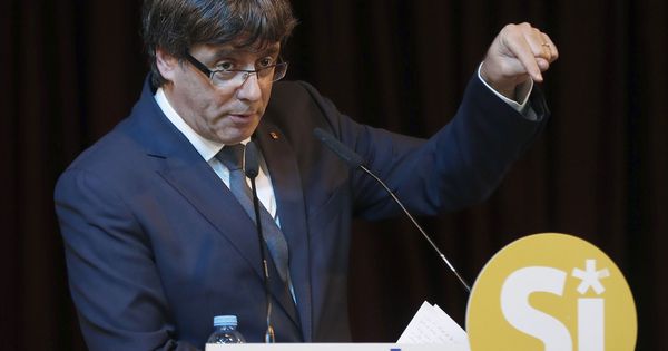 Foto: El presidente de la Generalitat, en un acto de campaña. (EFE)