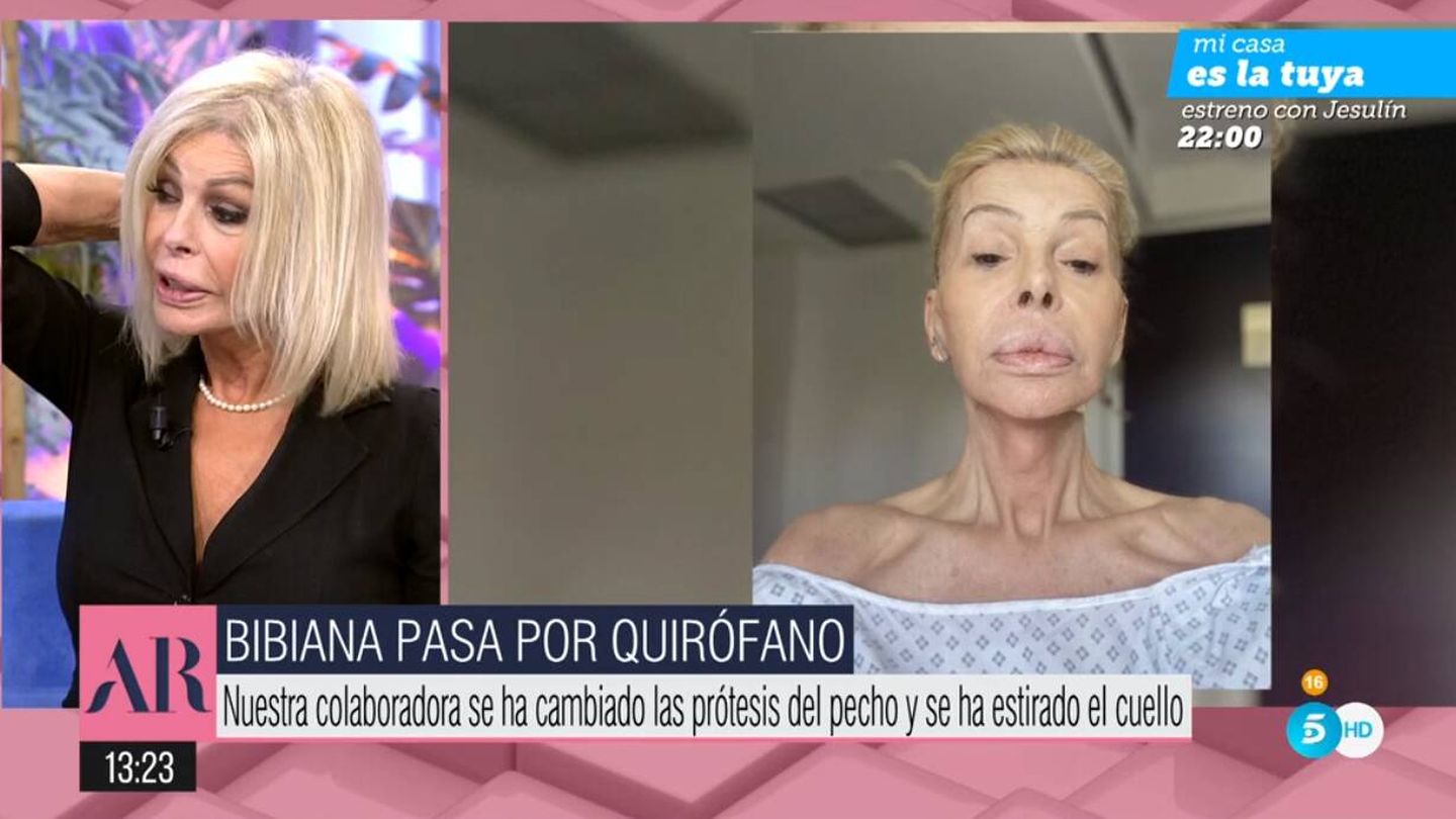 Bibiana Fernández en 'El programa de Ana Rosa'. (Mediaset)
