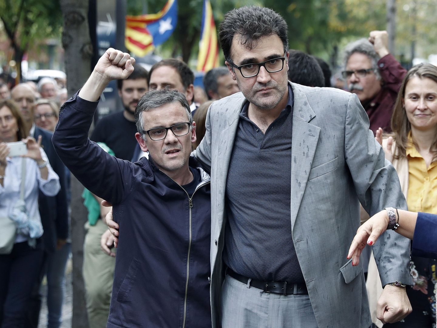  Josep Lluís Salvadó, a la derecha. (EFE)