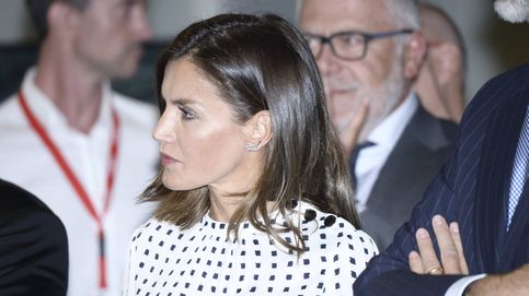 El 'accidentado' estreno de la reina Letizia en Salamanca