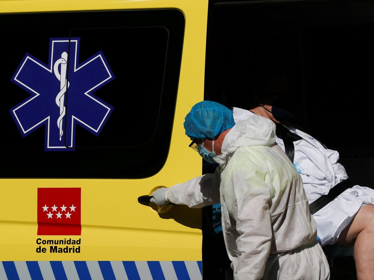 Foto: Ambulancia en Madrid. (Reuters)