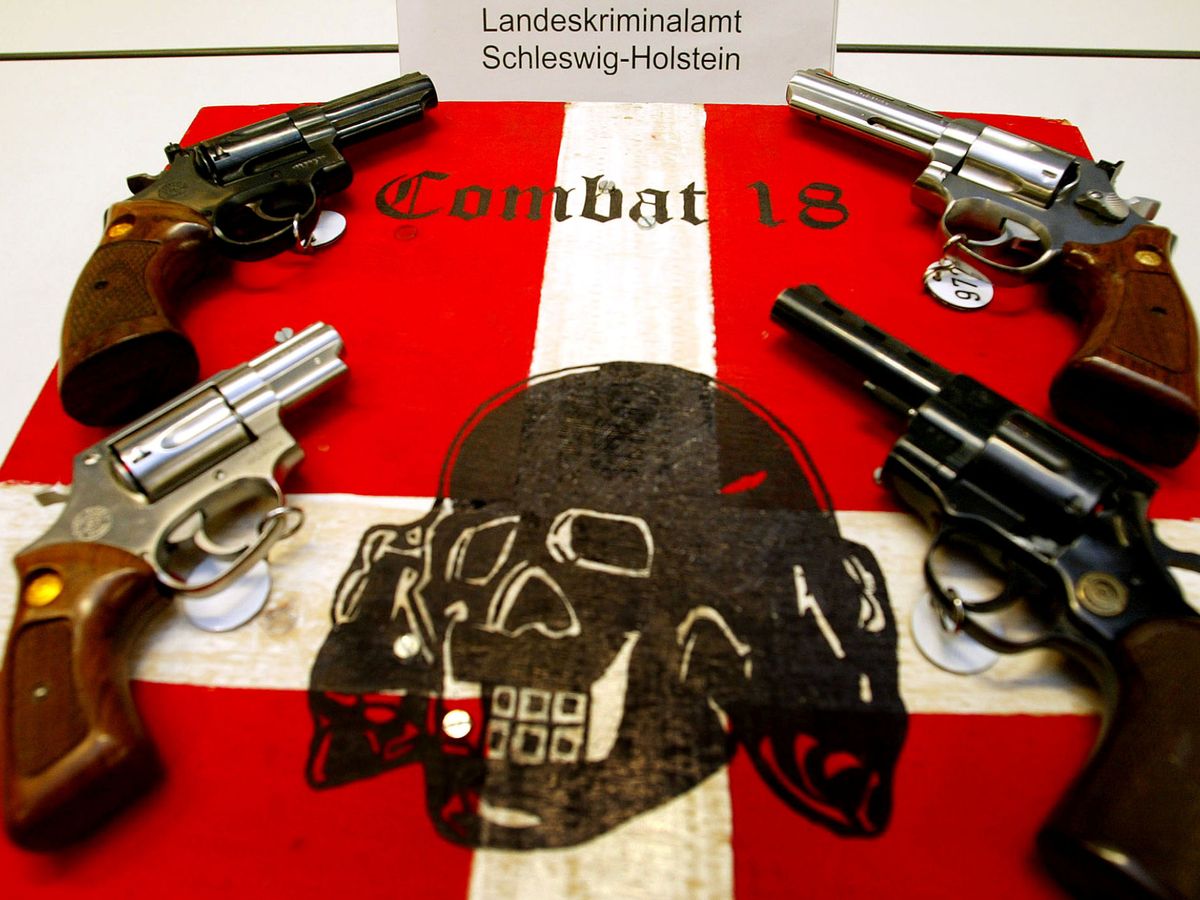 Foto: Armas confiscadas al grupo por parte de la Policía alemana. (Reuters)