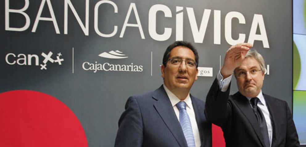 Foto: Cívica deja 'pillados' a 100.000 accionistas tras integrarse con Caixabank