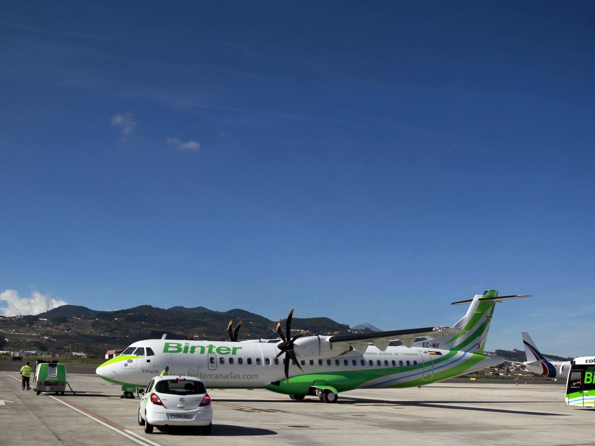 Foto: Uno de los aviones de la aerolínea Binter, que ha presentado nuevas rutas. (EFE/Cristóbal García)